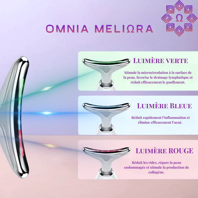 Liftya Pro®️ : Lifting & Raffermissement Visage et Cou avec lumière photonique